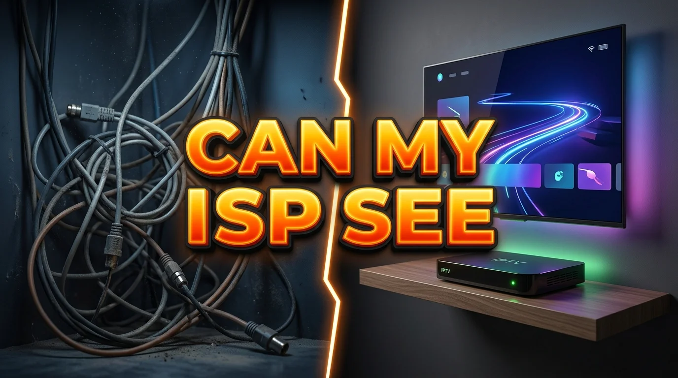 Can my ISP see I'm using IPTV?