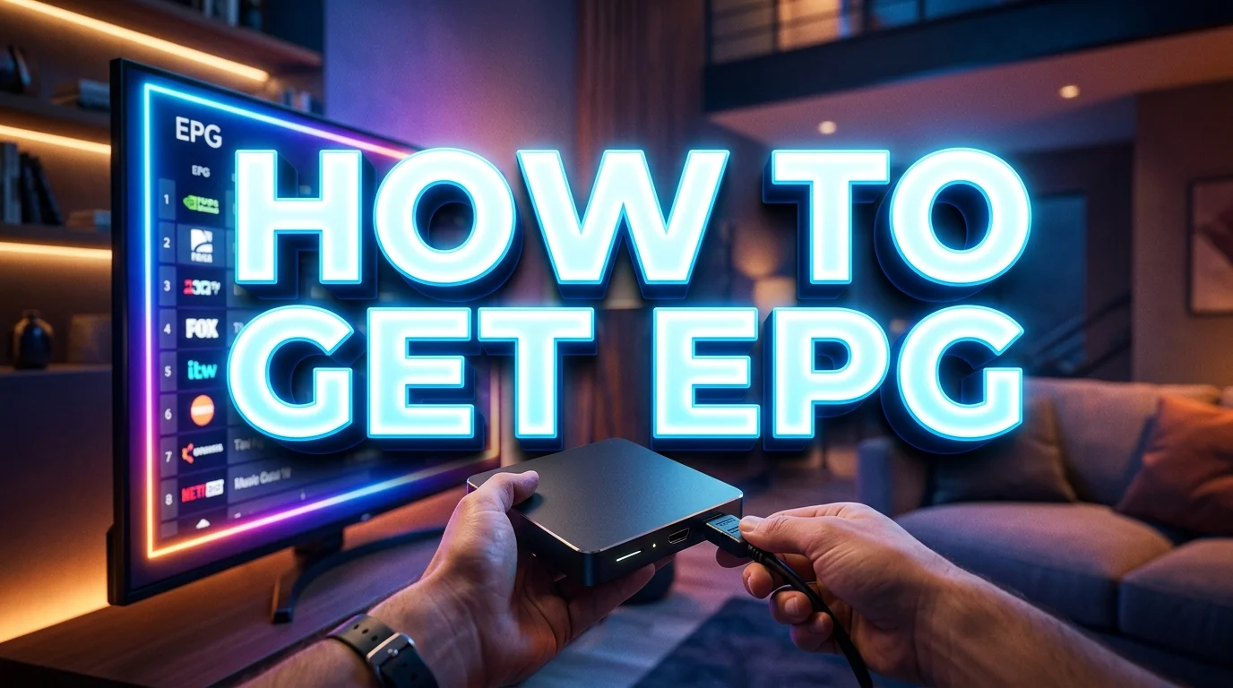 How to get EPG (TV Guide) on IPTV Smarters