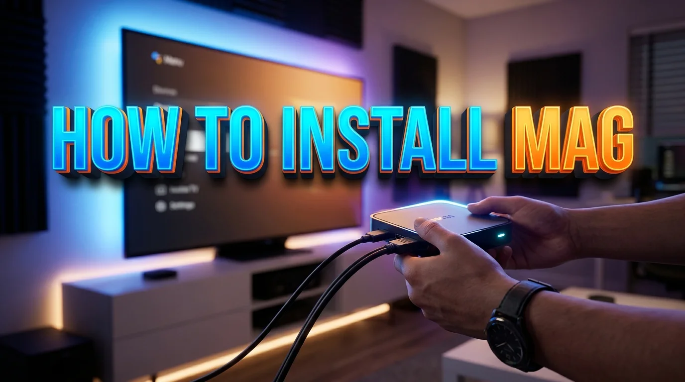 How to install MAG Box IPTV portal