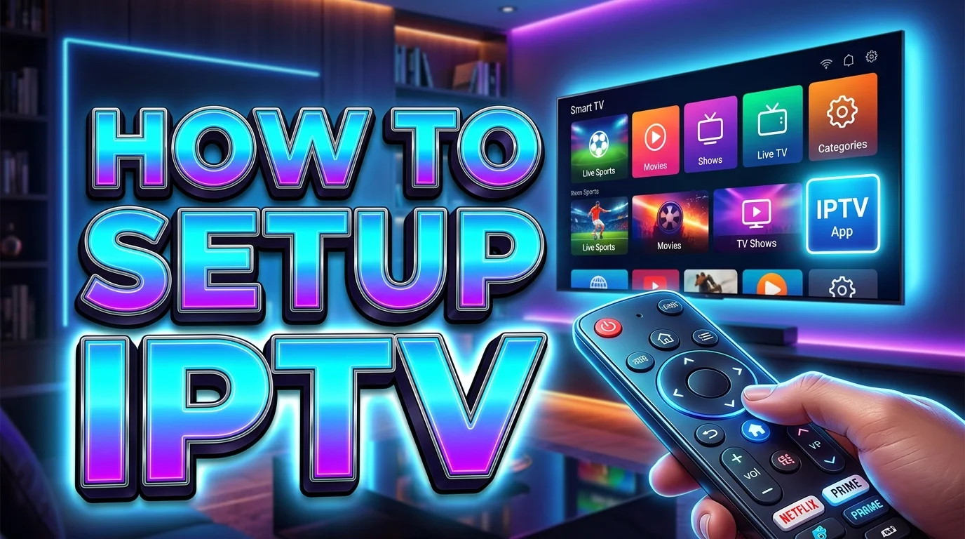 How to setup IPTV on Samsung Smart TV