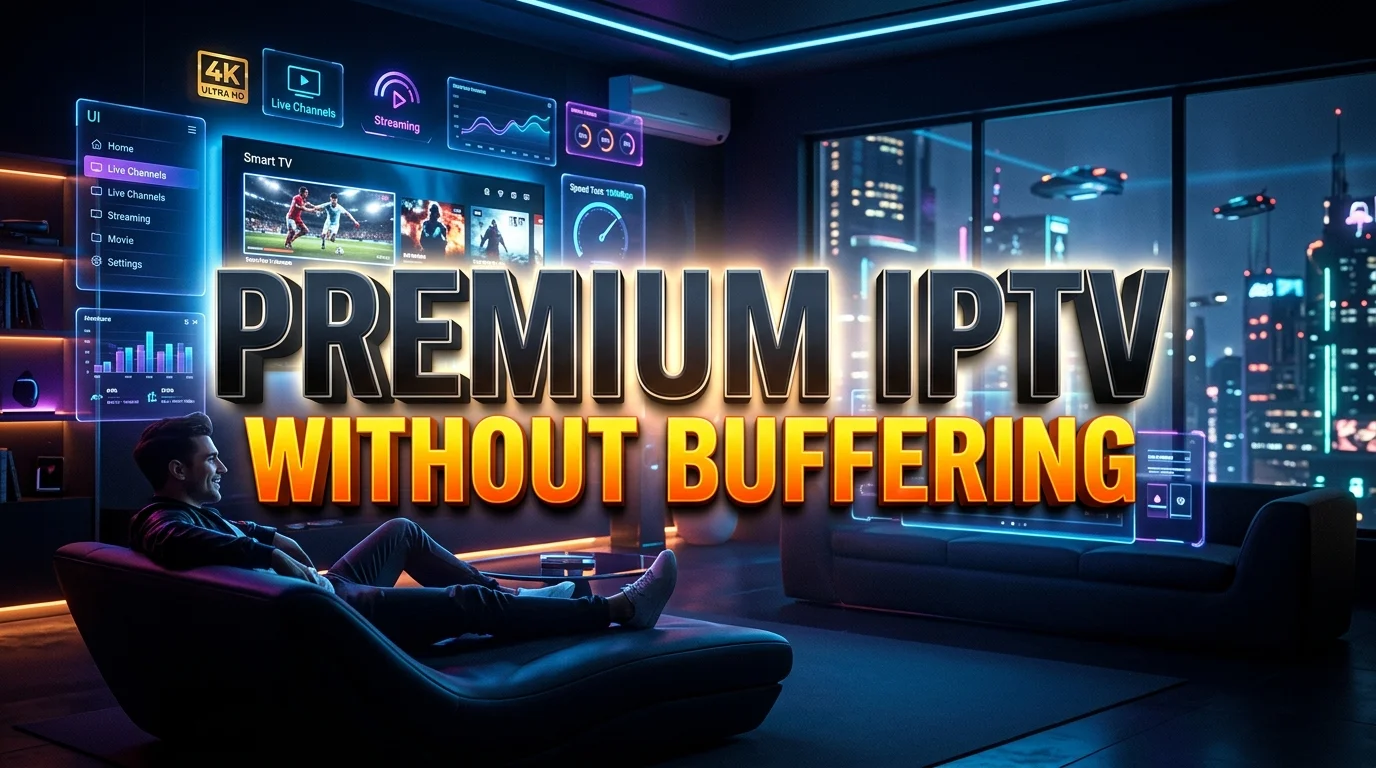 Premium IPTV without buffering