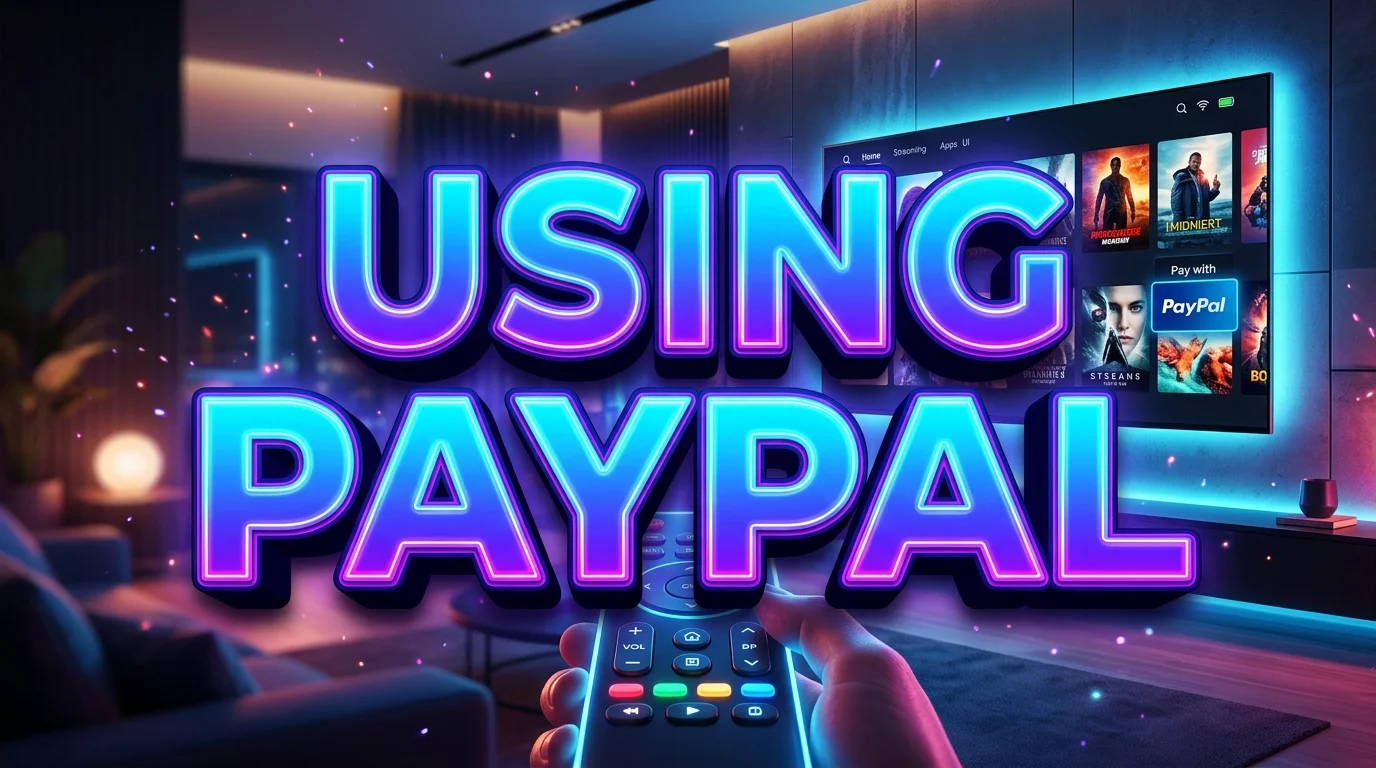 Using PayPal for IPTV safely