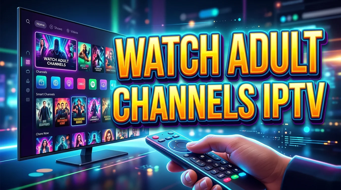 Watch adult channels IPTV securely