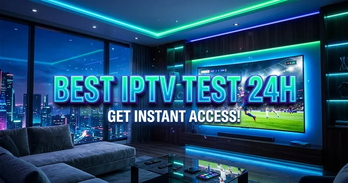 Best Iptv Test 24h Free Europe