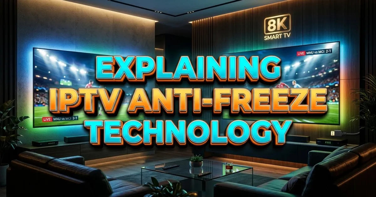 Explaining Iptv Anti Freeze Technology