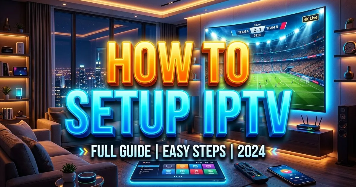 How To Setup Iptv On Samsung Smart Tv