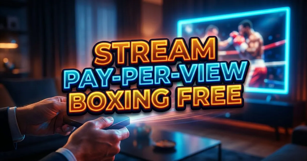 Stream Pay Per View Boxing Free On Iptv