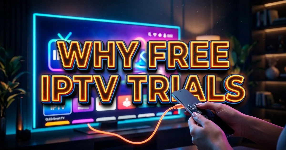 Why Free Iptv Trials Are Essential