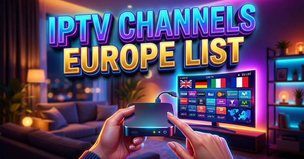 Iptv Channels Europe List