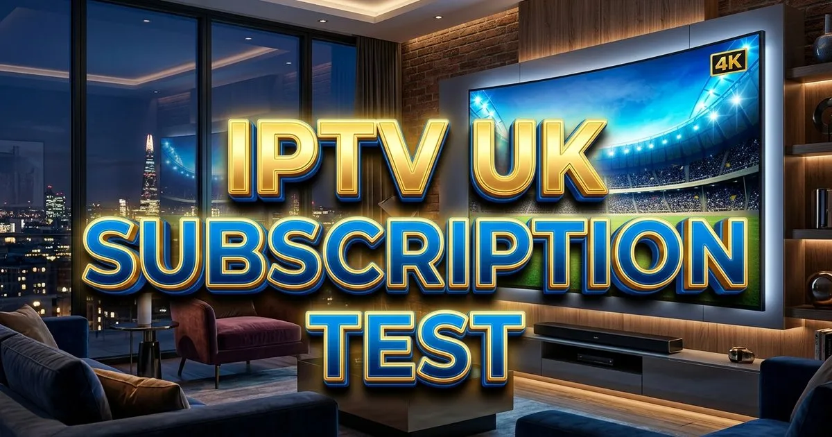 Iptv Uk Subscription Test