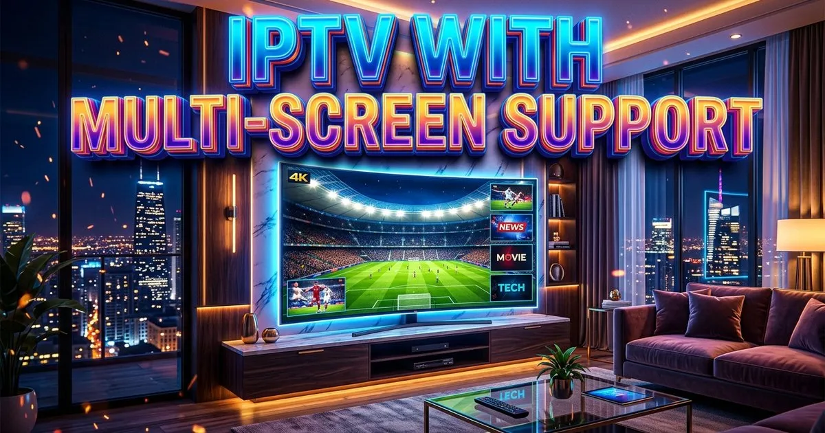 Iptv With Multi Screen Support