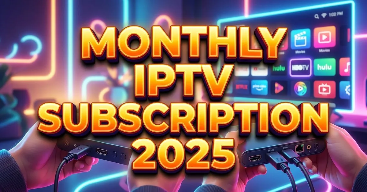 Monthly Iptv Subscription