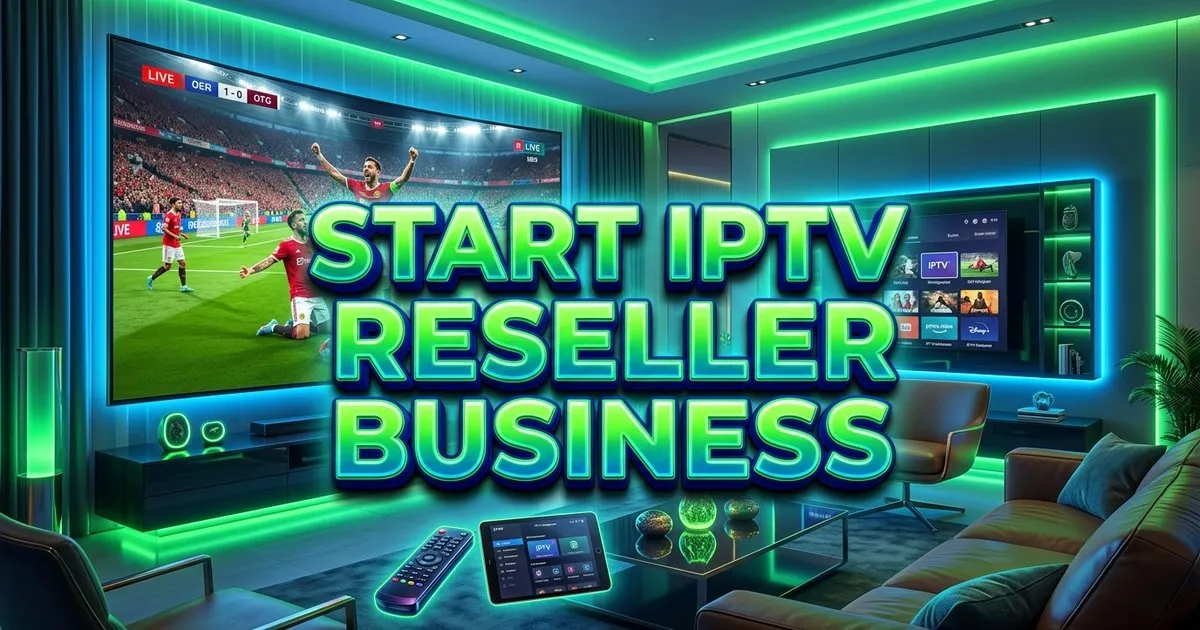 Start Iptv Reseller Business Europe